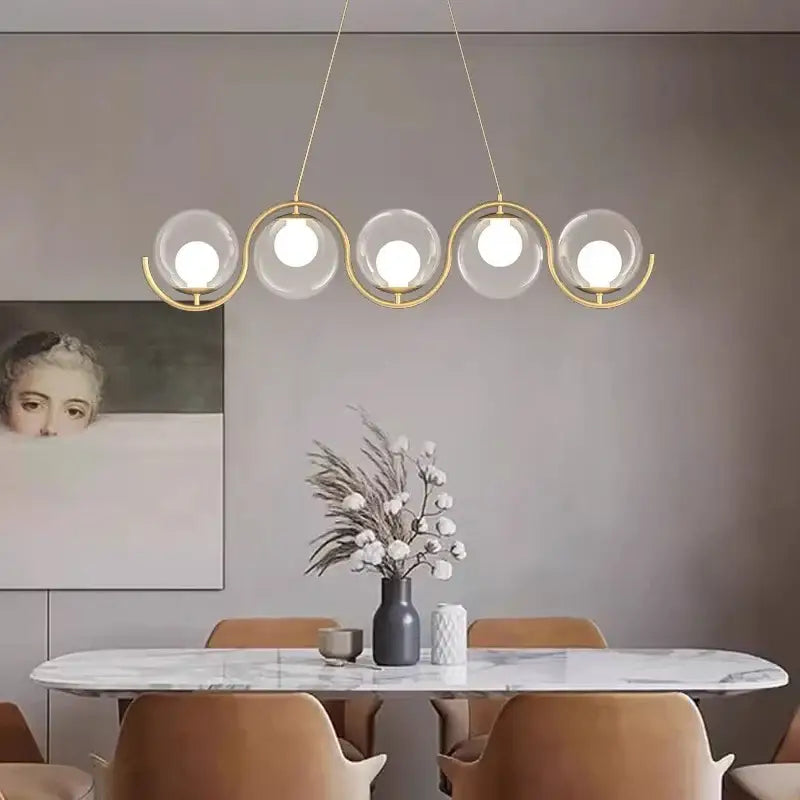 Lustre Moderne Design Métal