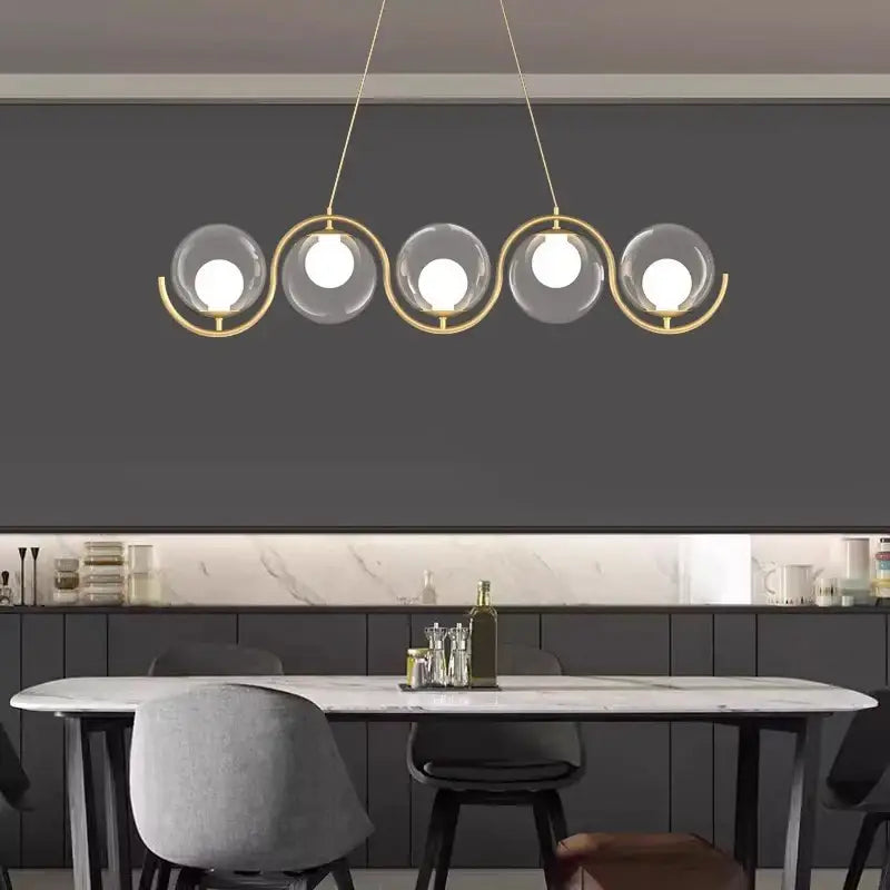 Lustre Moderne Design Métal