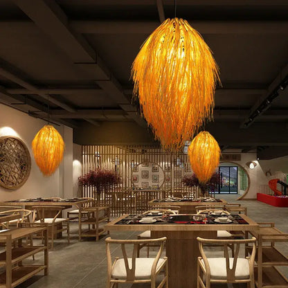 Suspension Moderne Design Bois