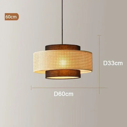 Suspension Moderne Design Bois