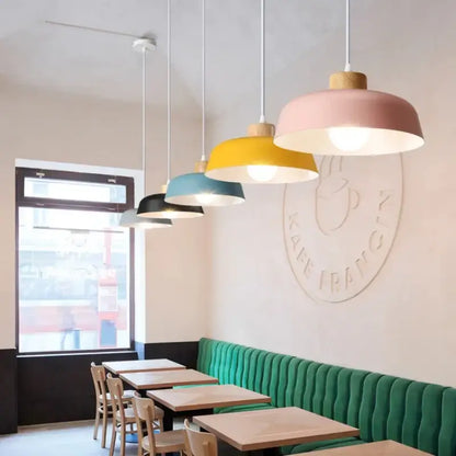 Suspension Moderne Design Bois